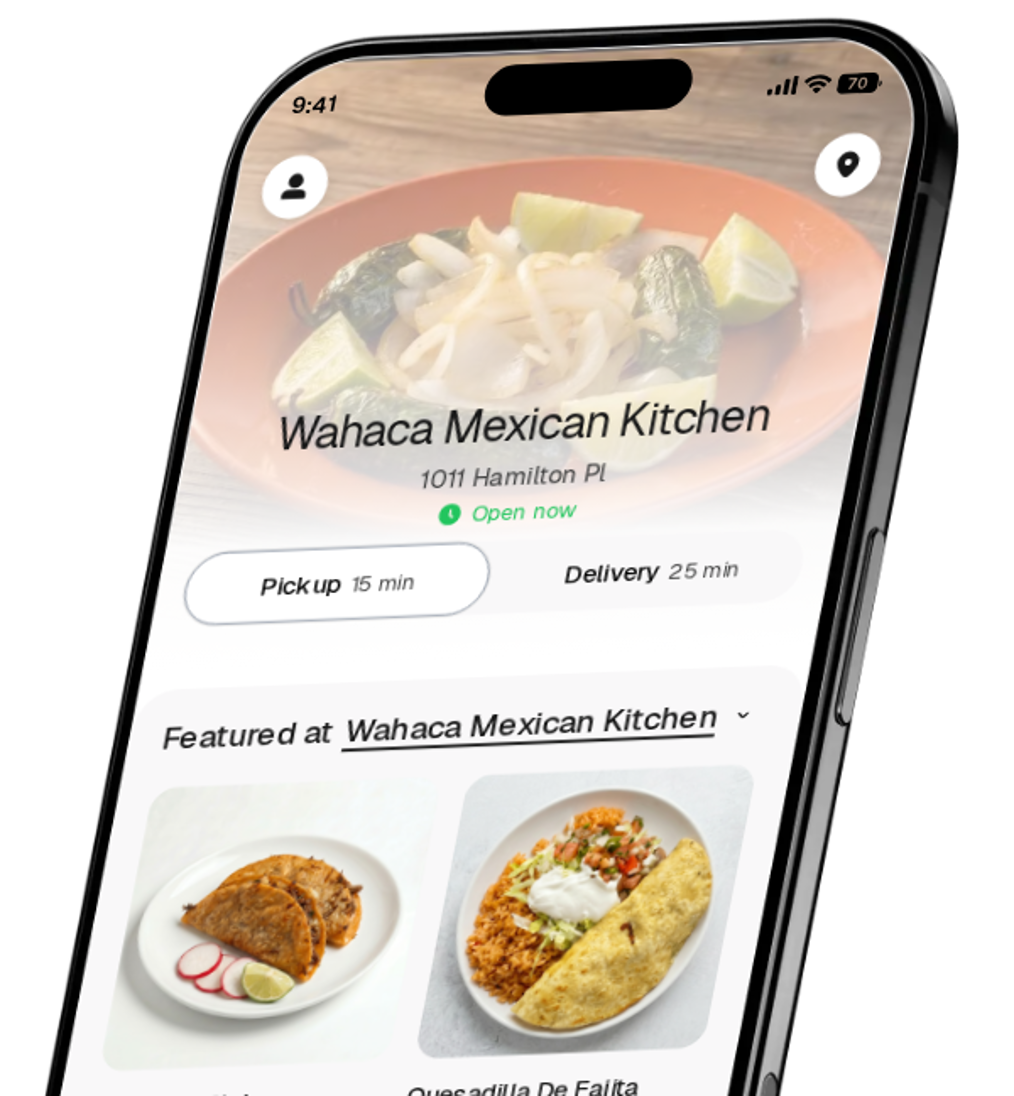 Wahaca Mexican Kitchen app preview